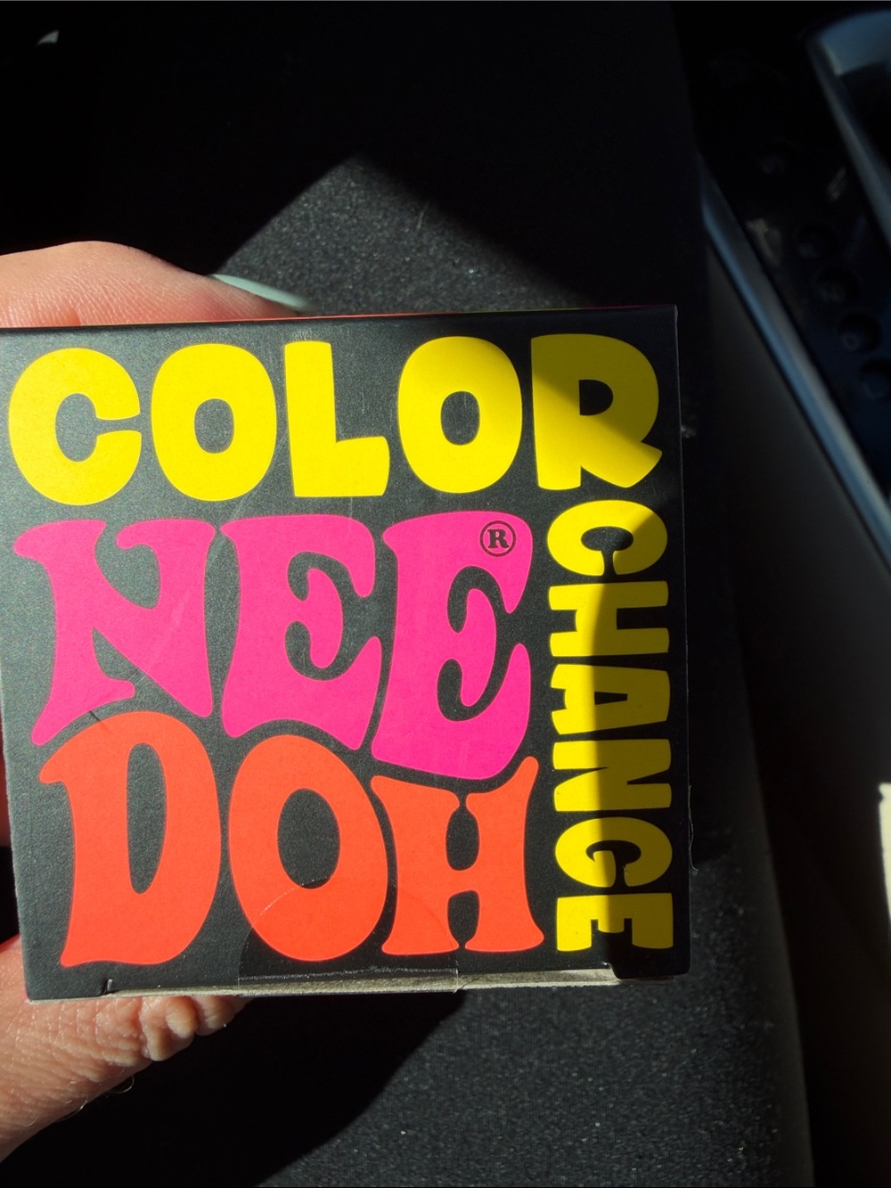 Color Nee Doh Color Change in blue
